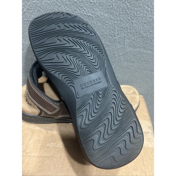 Dockers Newpage Slingback Sport River Sandals Men Size 11M Briar Brown main image 10